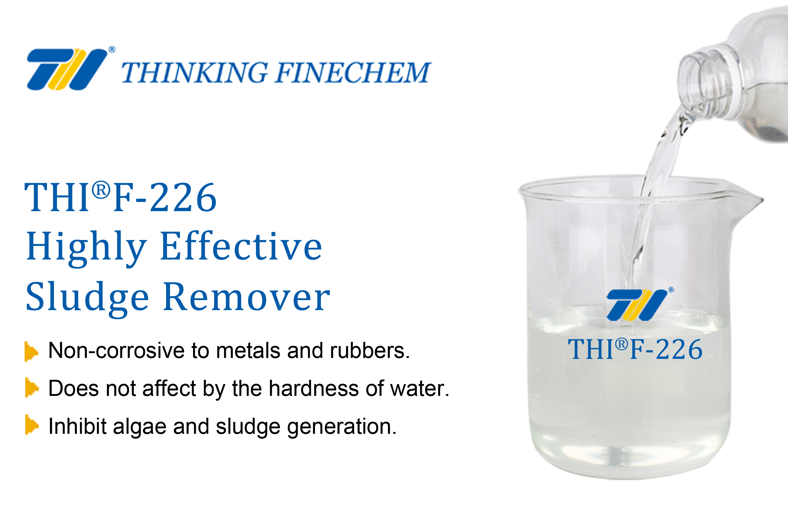 THIF-226 highly effective sludge and slime remover 