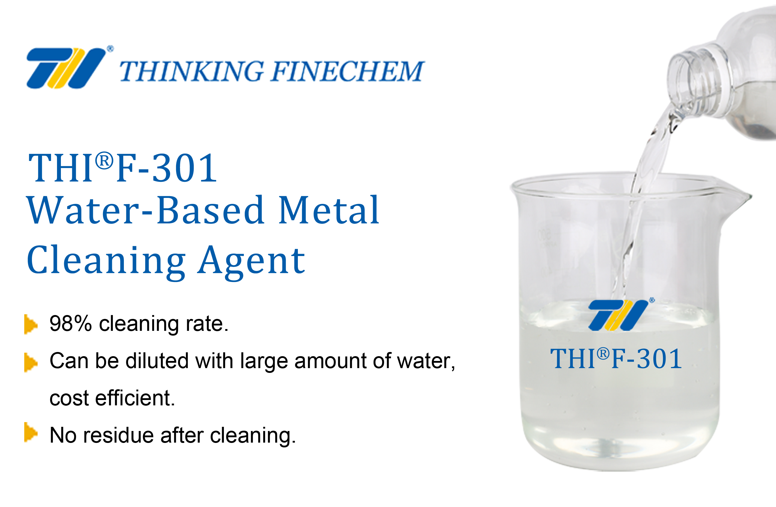 THIF-301 Water-Based Metal Cleaning Agent 