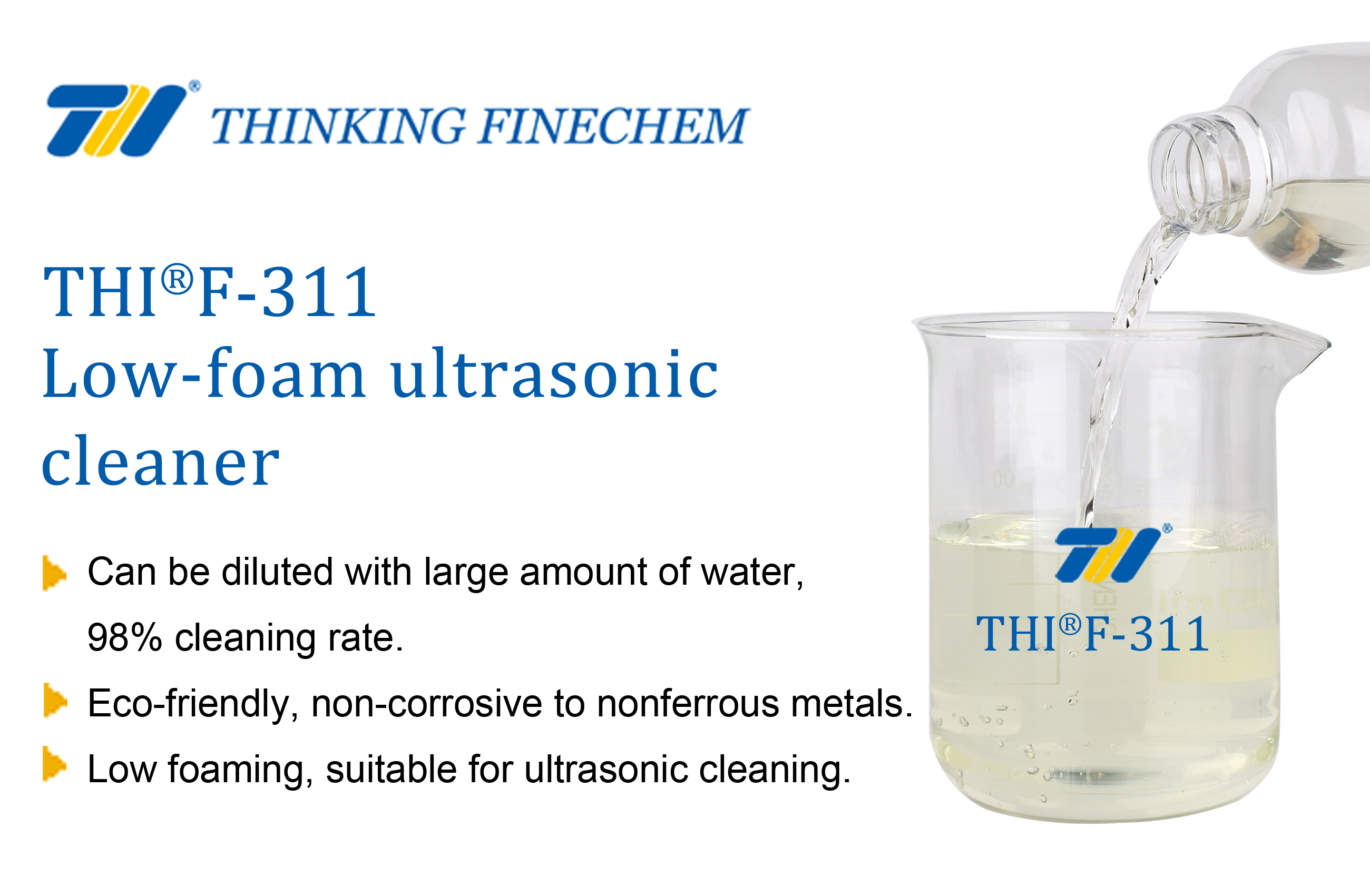 THIF-311 Low-Foam Ultrasonic Cleaner