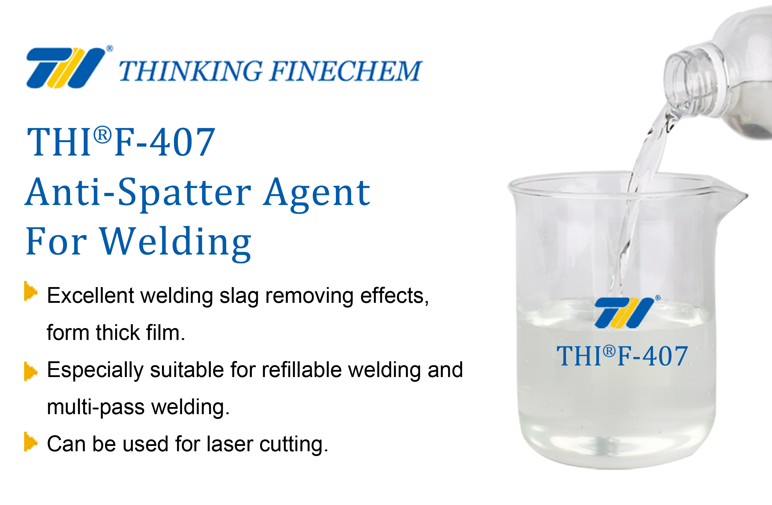 THIF-407 Anti-spatter agent for welding  产品图