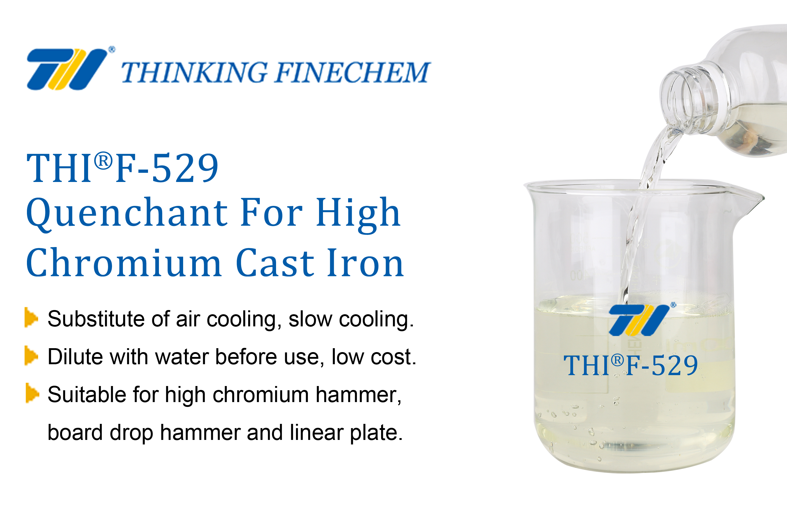 THIF-529 quenchant for high chromium cast iron