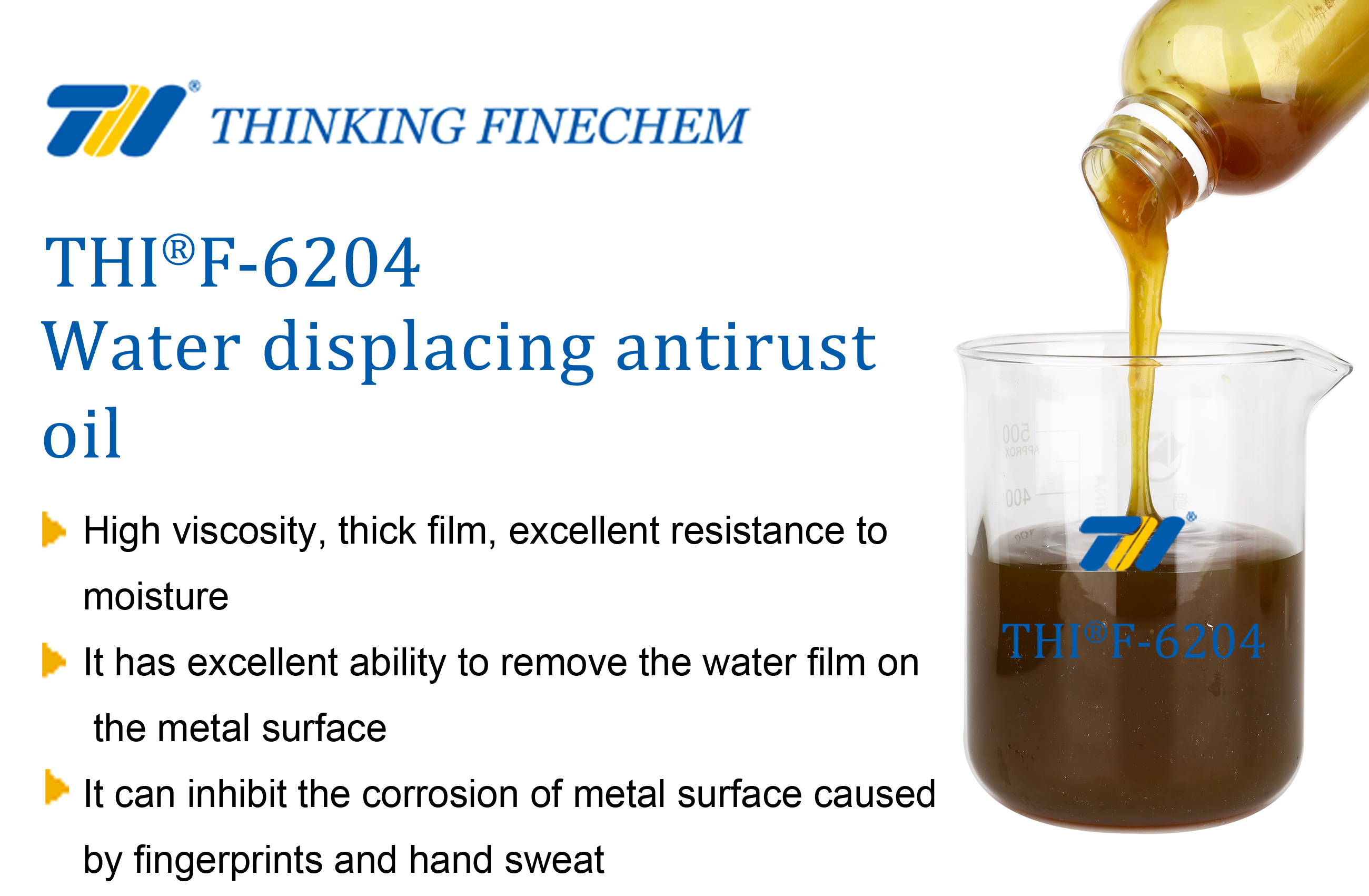 THIF-6204 water displacing antirust oil 