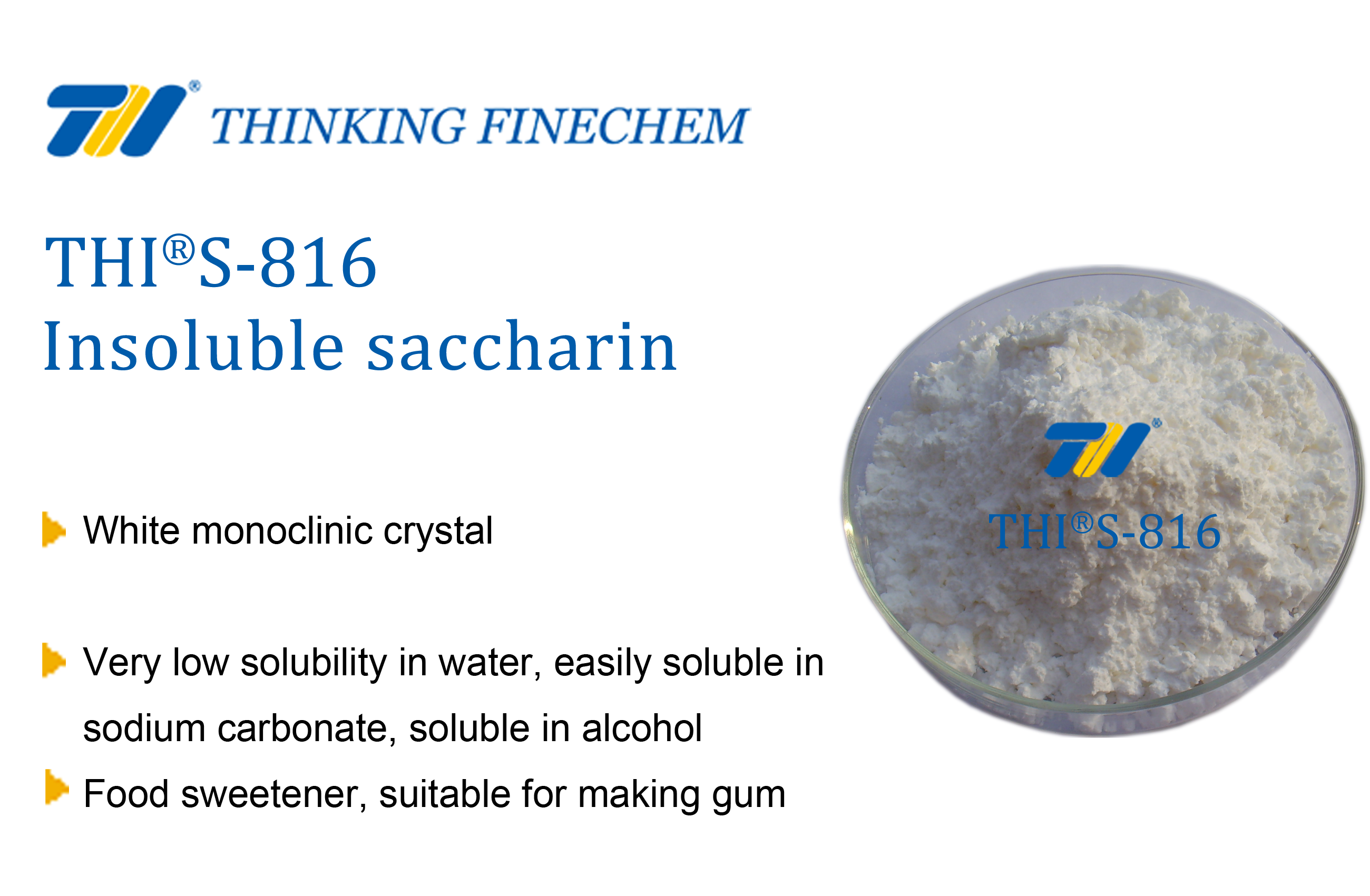 THIS-816 Insoluble saccharin