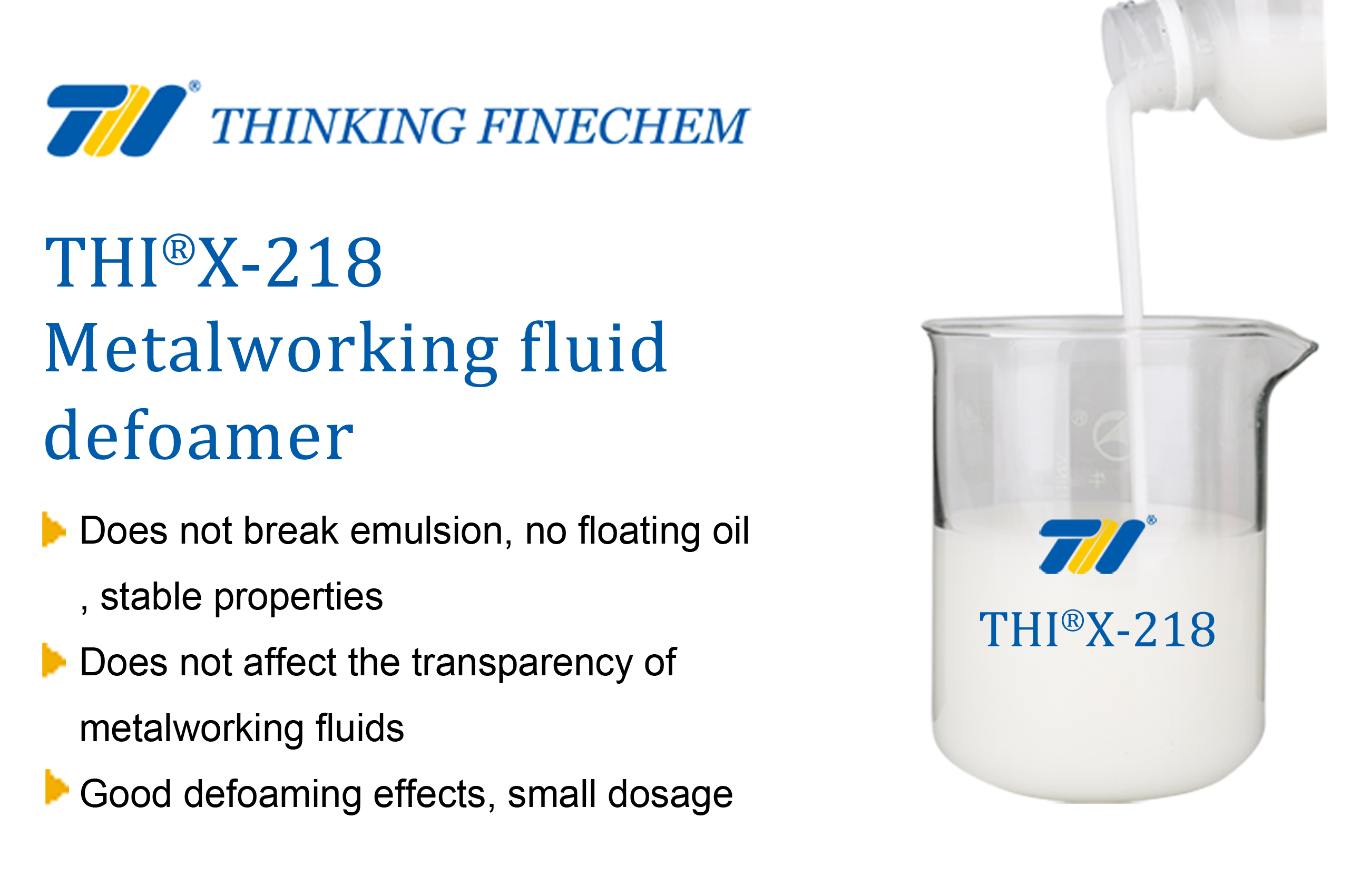 THIX-218 metalworking fluid defoamer