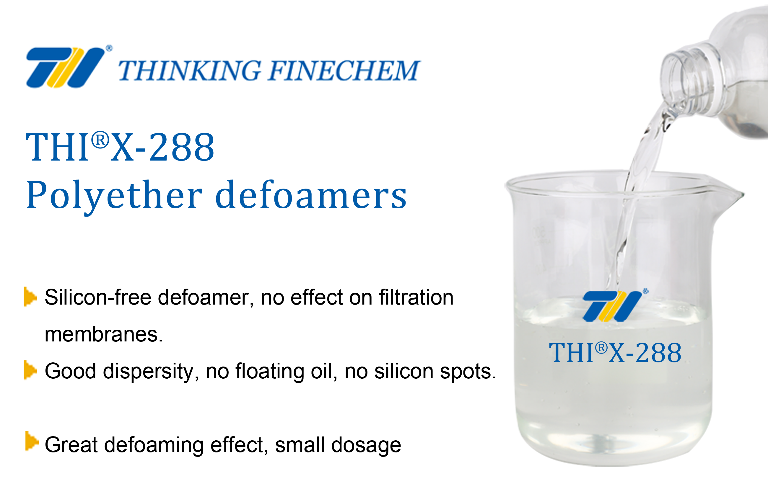 THIX-288 Polyether defoamers 