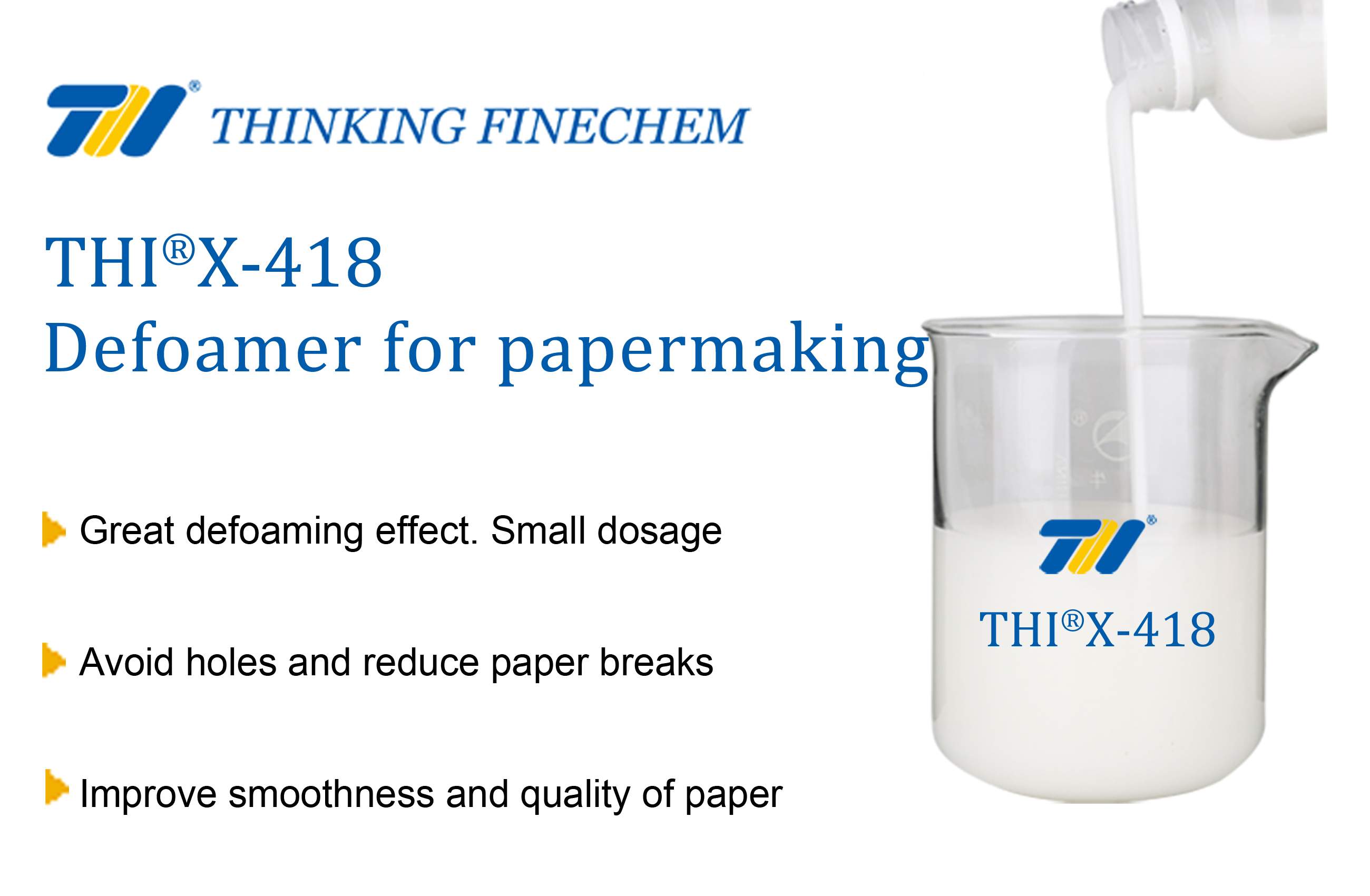 THIX-418 defoamer for paper making