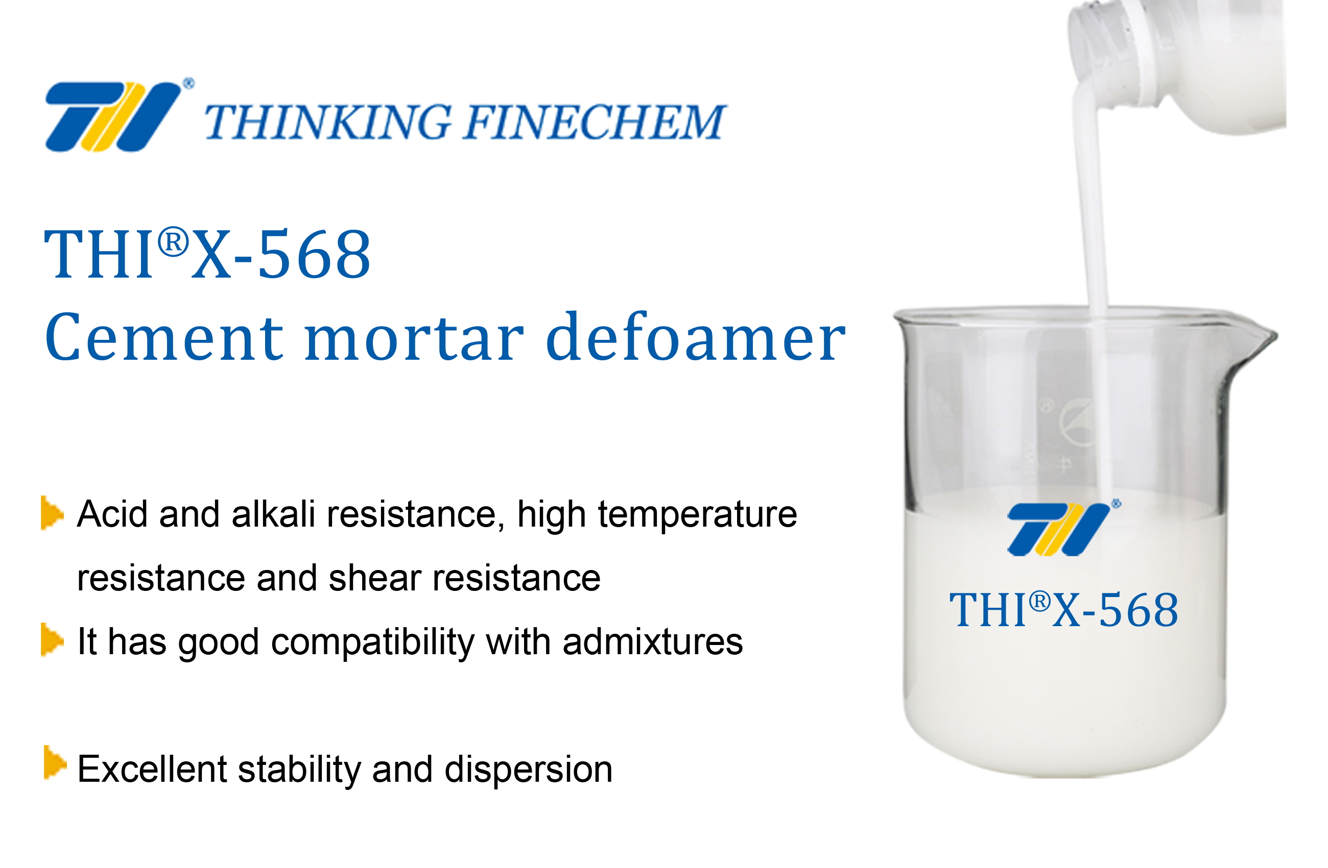 THIX-568 cement mortar defoamer